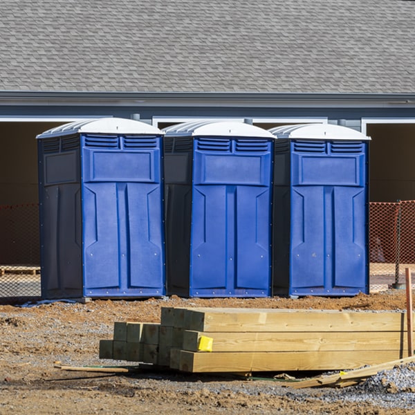 how do i determine the correct number of portable restrooms necessary for my event in Alderson